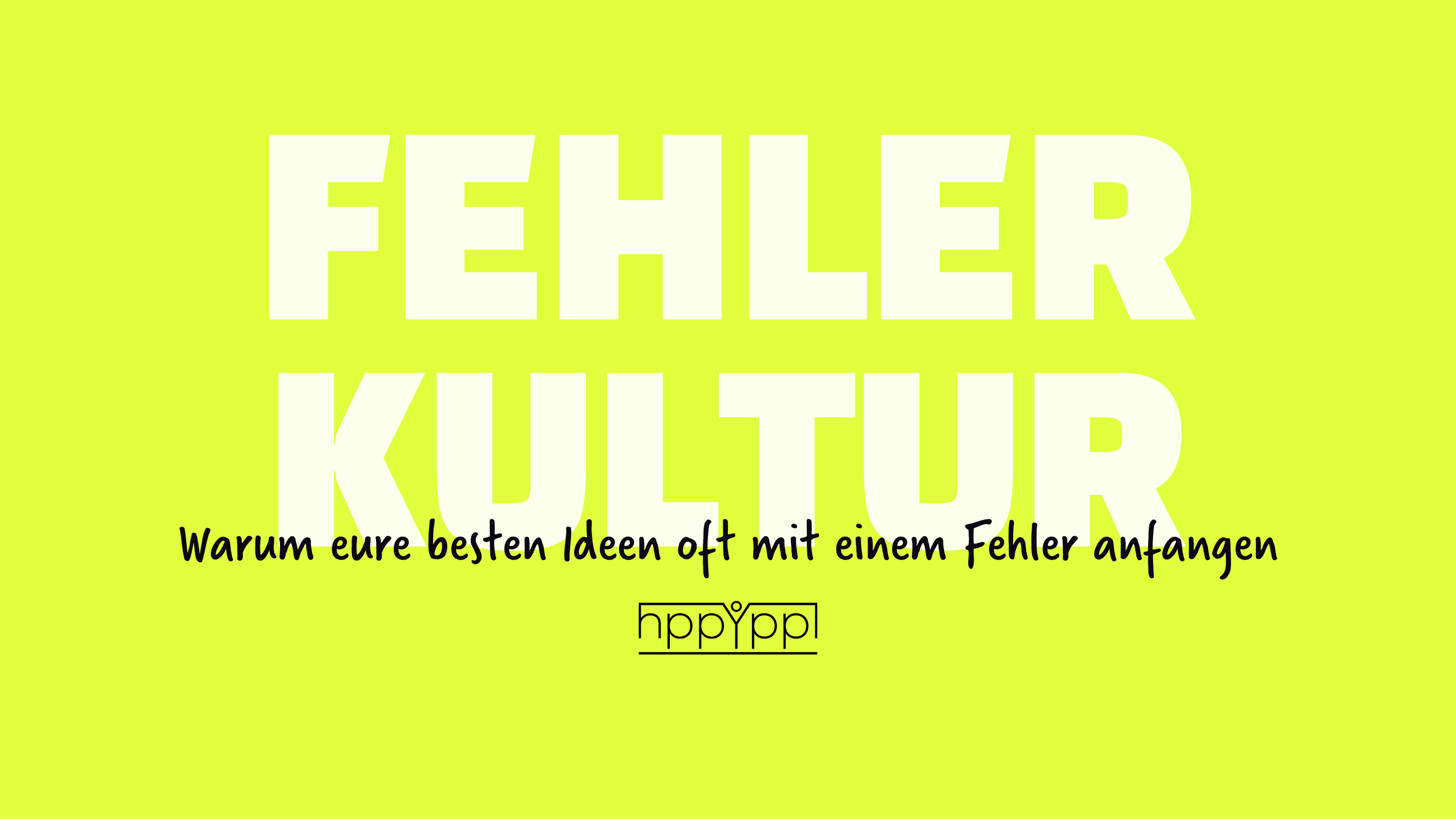 Fehlerkultur Innovation