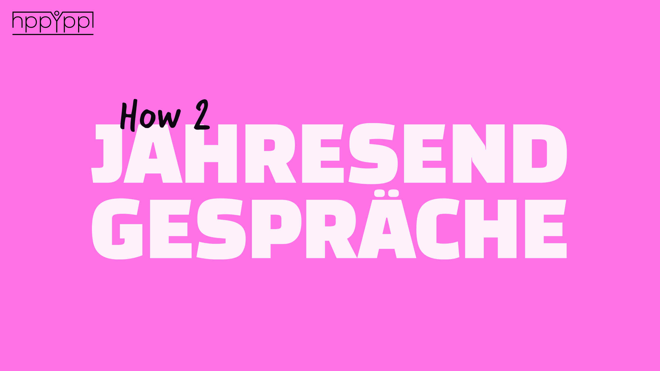 Jahresendgespräche