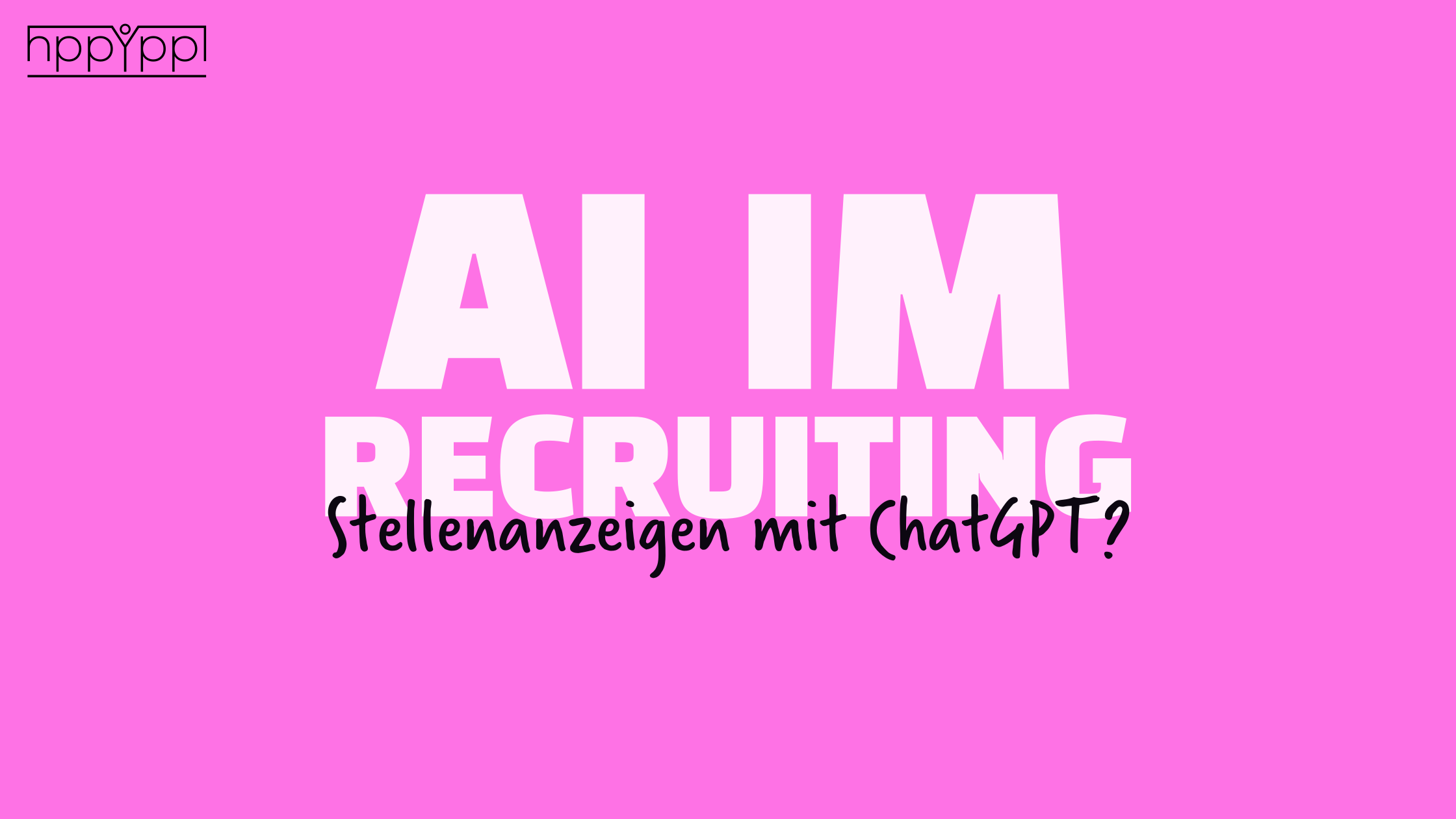 BLOGBANNER AI Stellenanzeigen