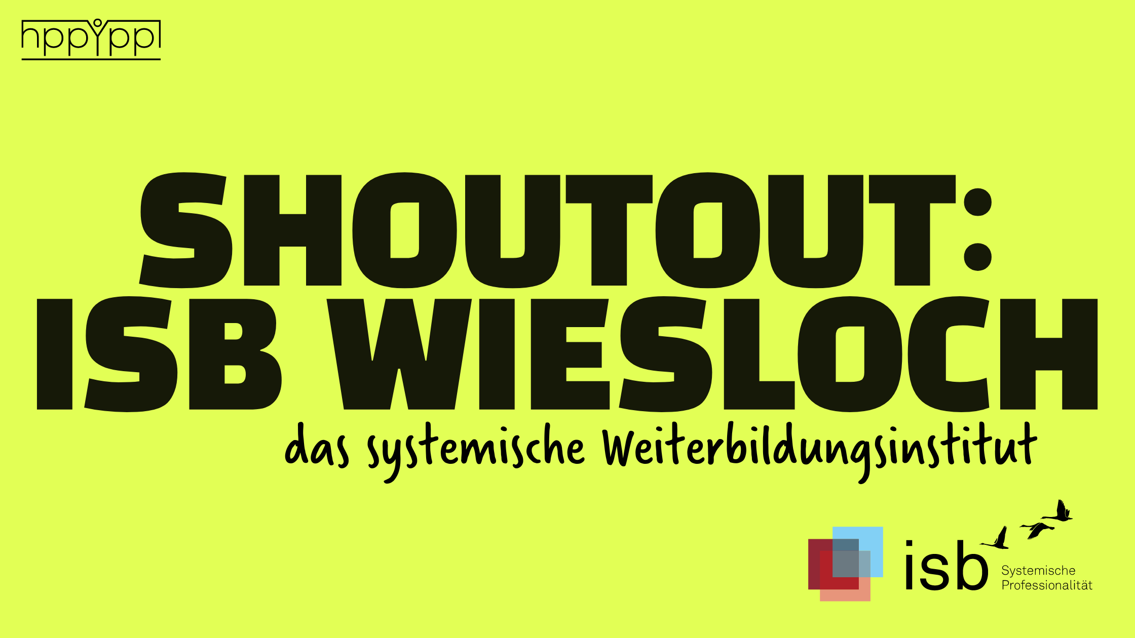 BLOGBANNER Shoutout isb Wiesloch