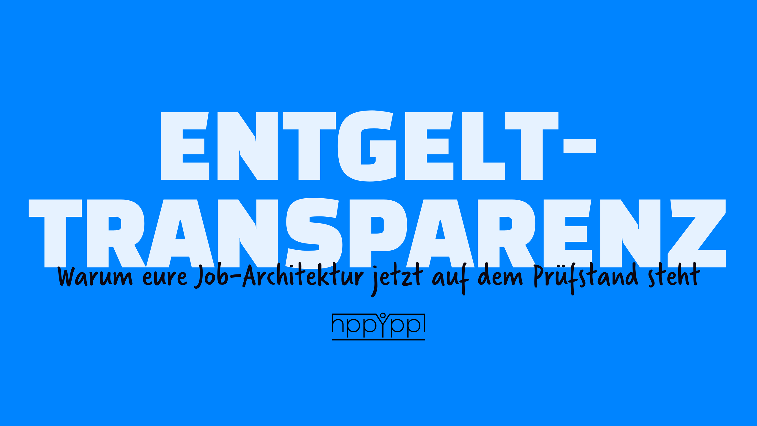 Entgelttransparenz